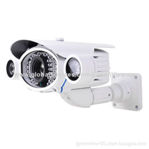 Waterproof IR Bullet Camera, 5X60pcs+2pcs Array IR LED, 100m IR Range